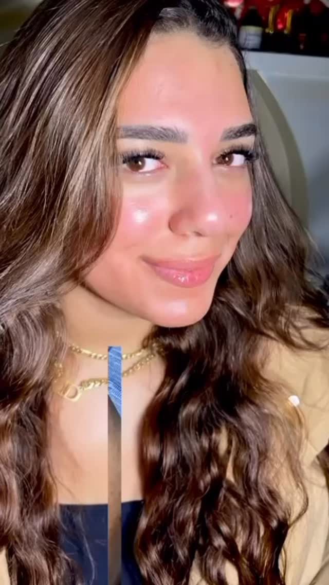 Smiling client with glowing skin